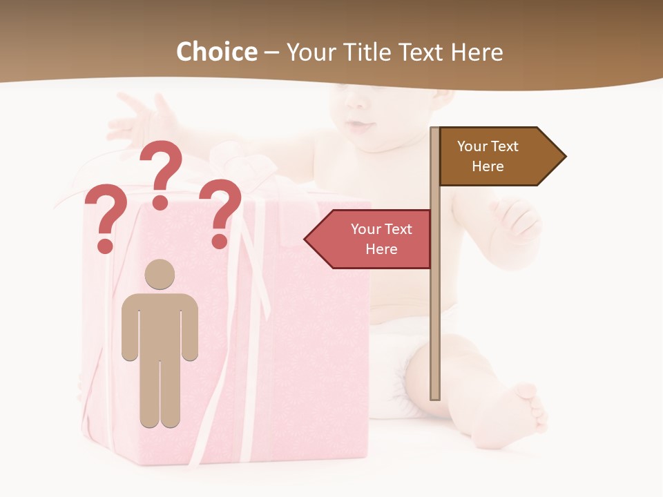 Cute Youngster Clean PowerPoint Template