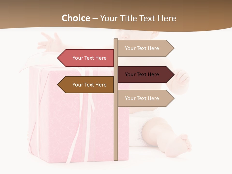 Cute Youngster Clean PowerPoint Template