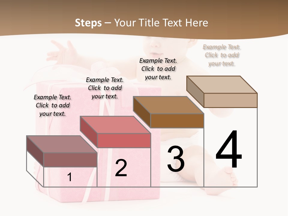 Cute Youngster Clean PowerPoint Template
