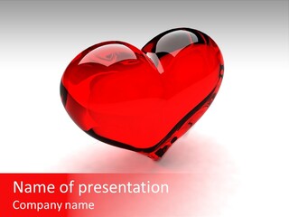 Romantic Glass Perfect PowerPoint Template