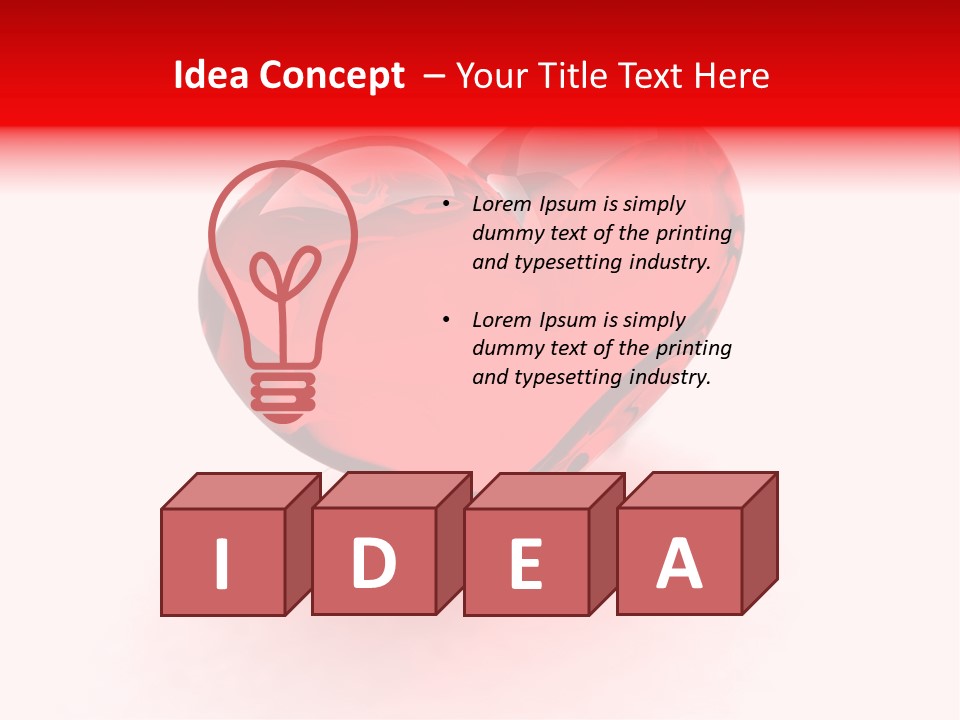 Romantic Glass Perfect PowerPoint Template