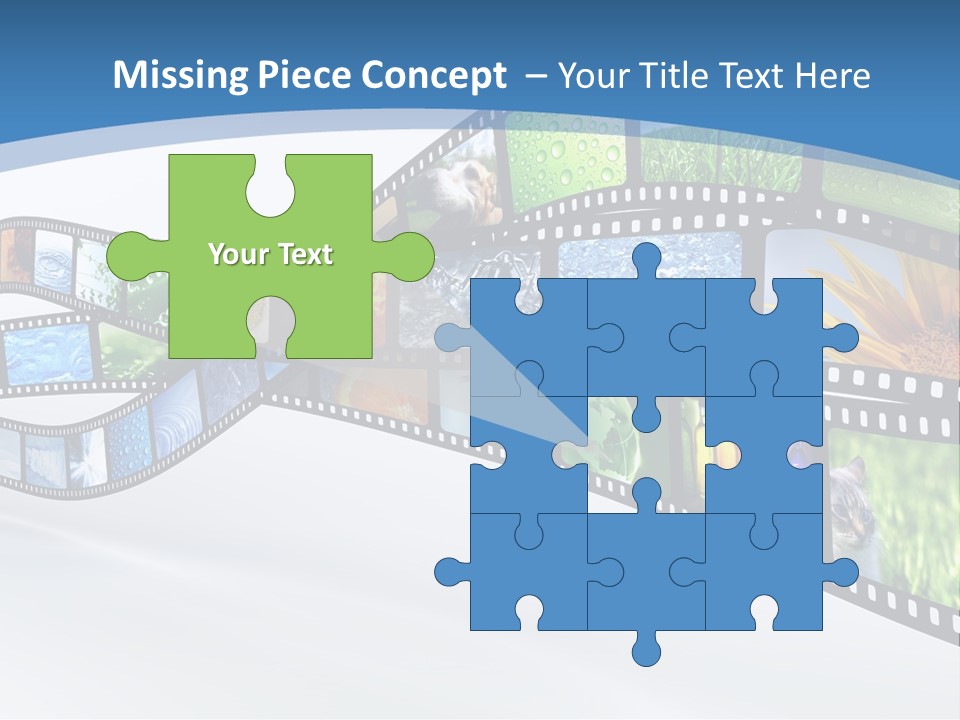 Track Screen Hollywood PowerPoint Template