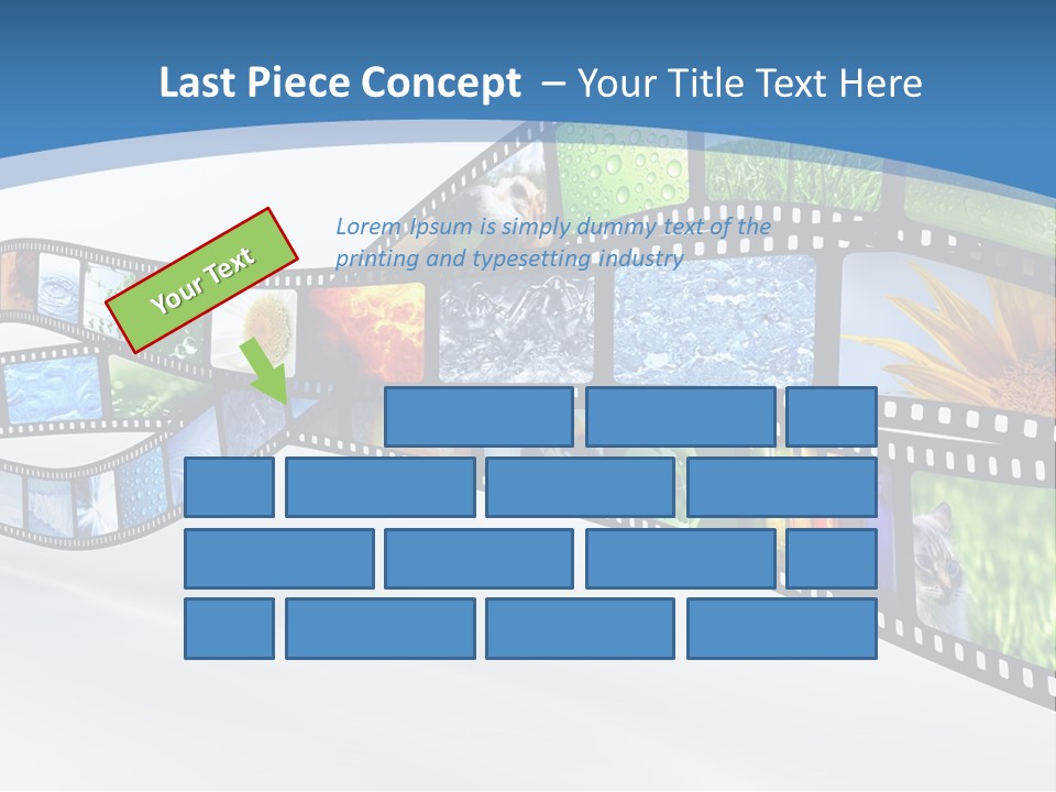 Track Screen Hollywood PowerPoint Template