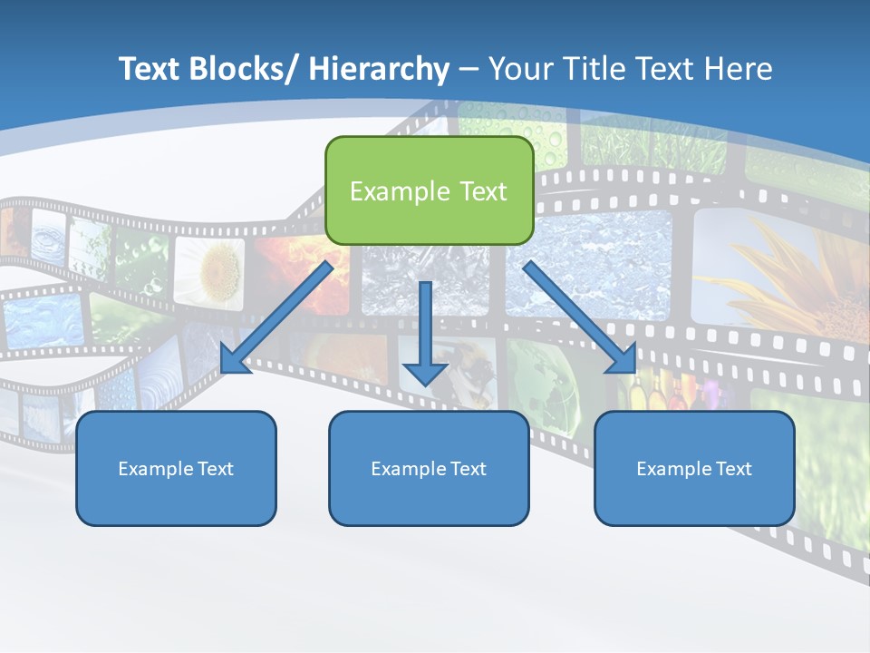Track Screen Hollywood PowerPoint Template