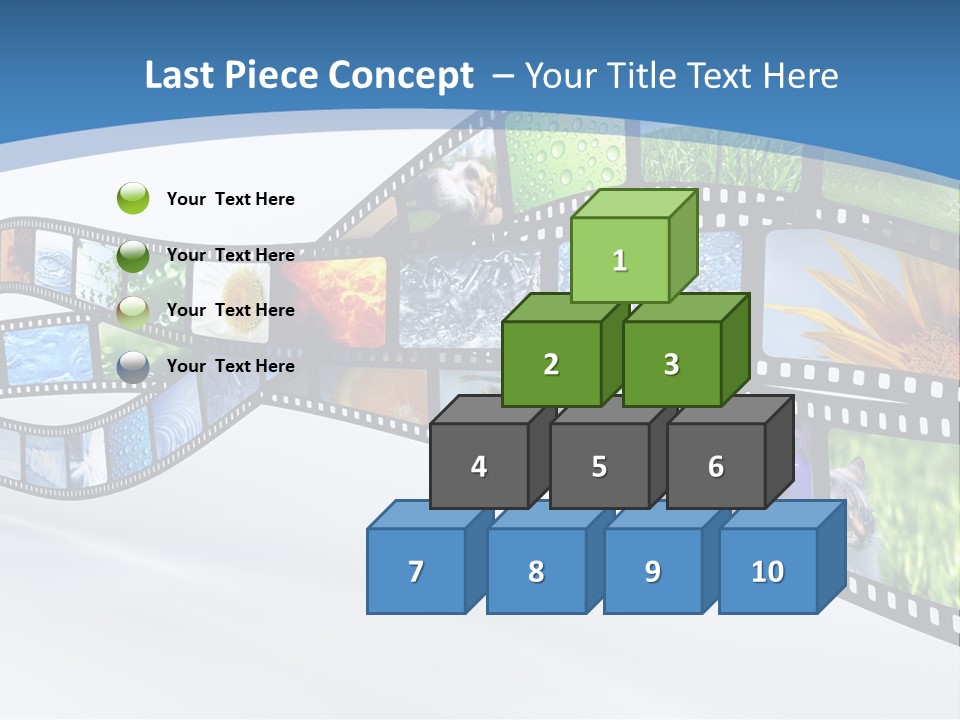 Track Screen Hollywood PowerPoint Template