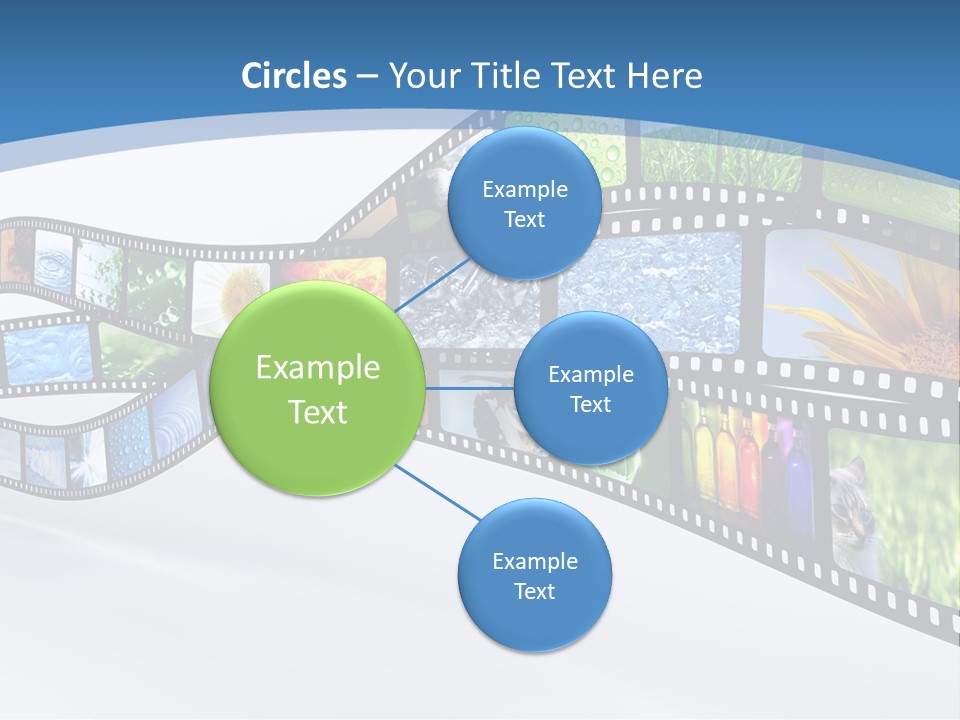 Track Screen Hollywood PowerPoint Template