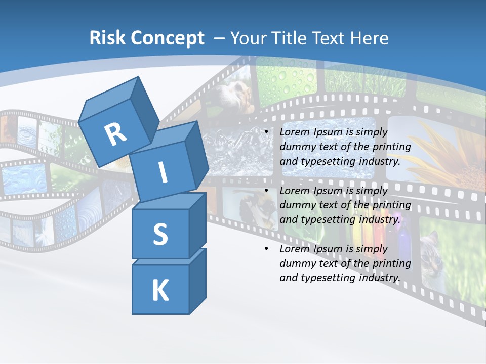 Track Screen Hollywood PowerPoint Template