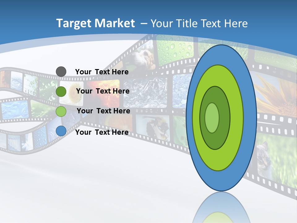 Track Screen Hollywood PowerPoint Template