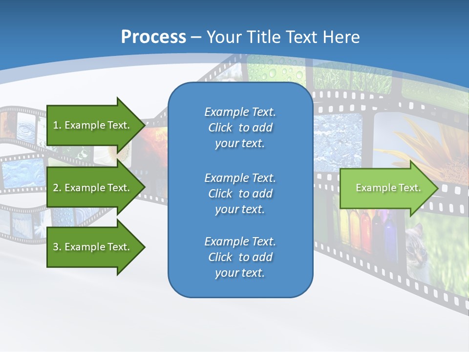Track Screen Hollywood PowerPoint Template