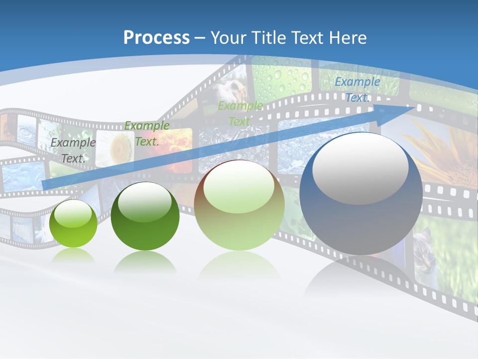 Track Screen Hollywood PowerPoint Template