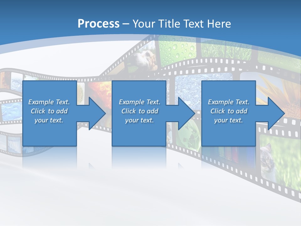 Track Screen Hollywood PowerPoint Template