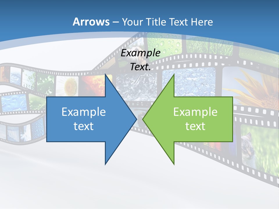 Track Screen Hollywood PowerPoint Template