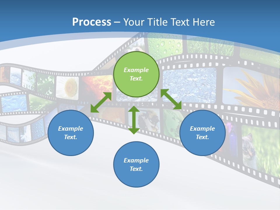 Track Screen Hollywood PowerPoint Template