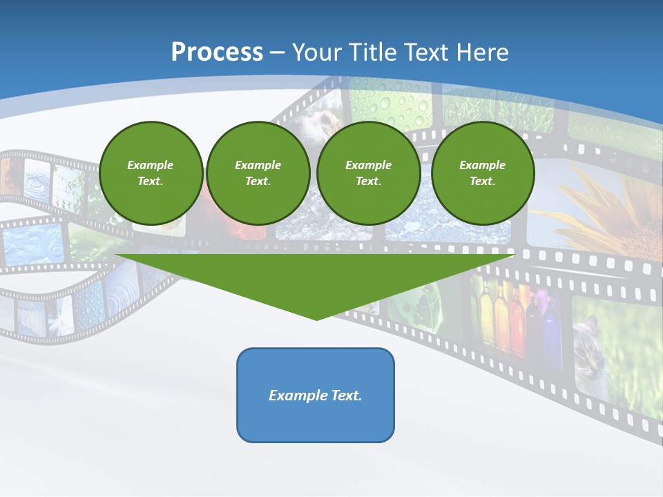 Track Screen Hollywood PowerPoint Template