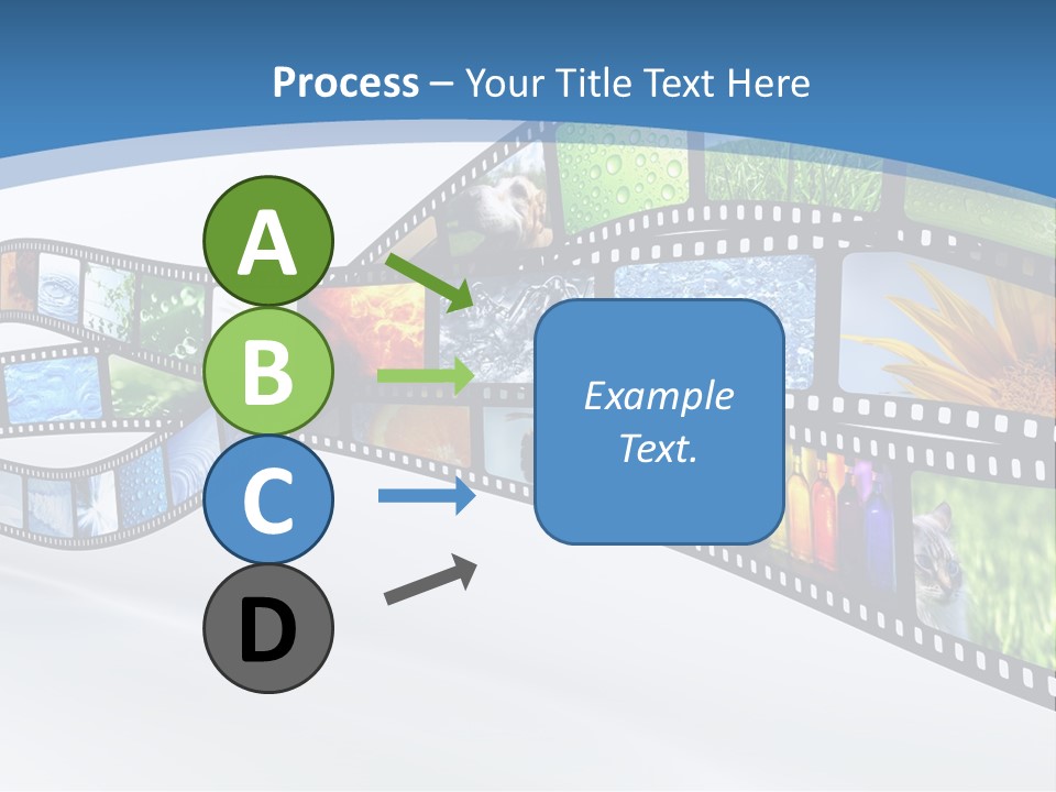 Track Screen Hollywood PowerPoint Template