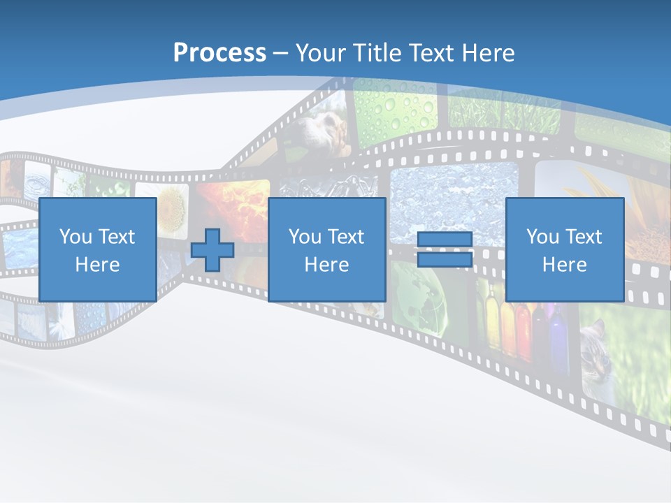 Track Screen Hollywood PowerPoint Template