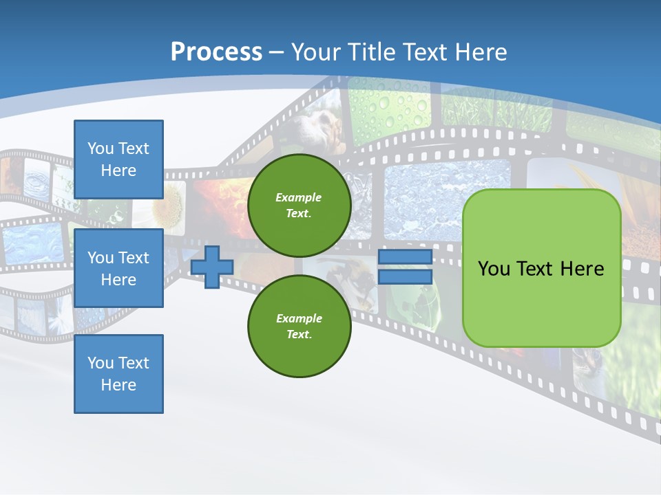 Track Screen Hollywood PowerPoint Template