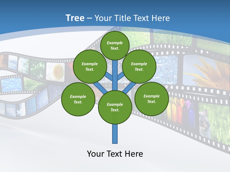 Track Screen Hollywood PowerPoint Template