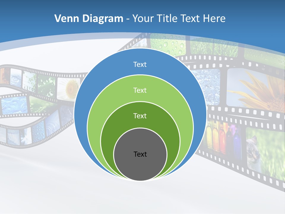 Track Screen Hollywood PowerPoint Template