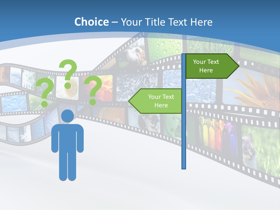 Track Screen Hollywood PowerPoint Template