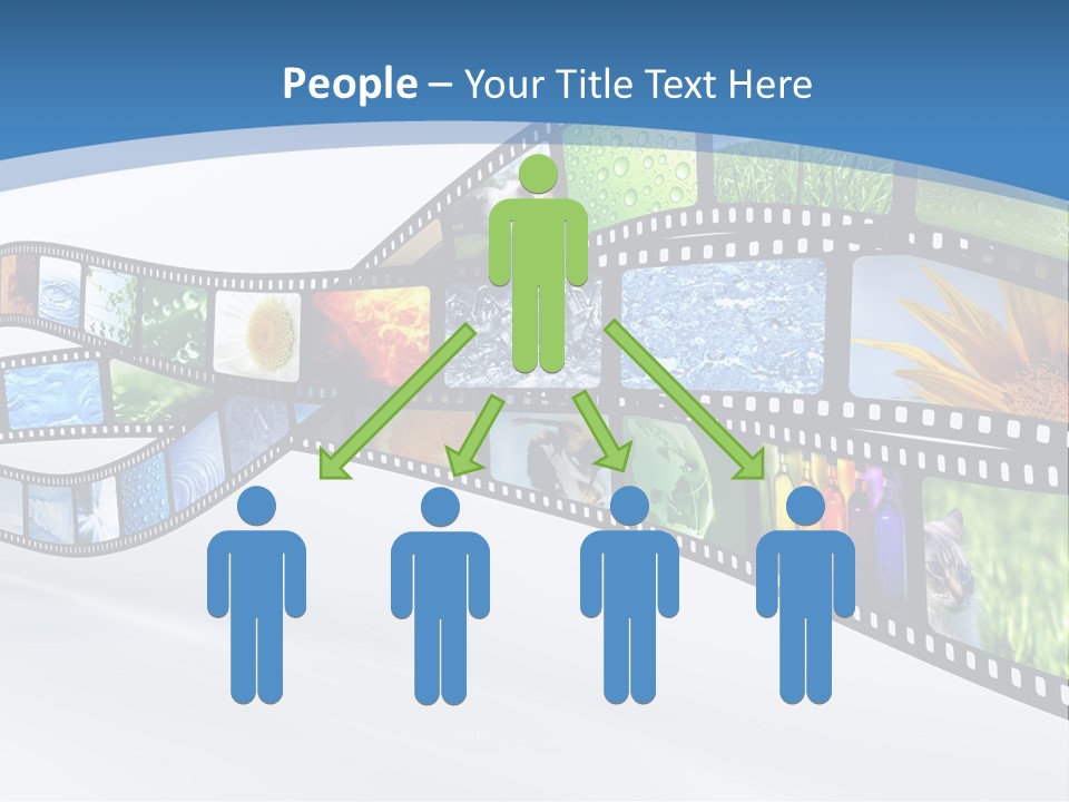 Track Screen Hollywood PowerPoint Template