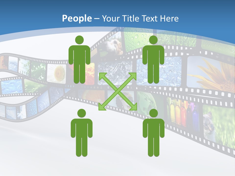 Track Screen Hollywood PowerPoint Template