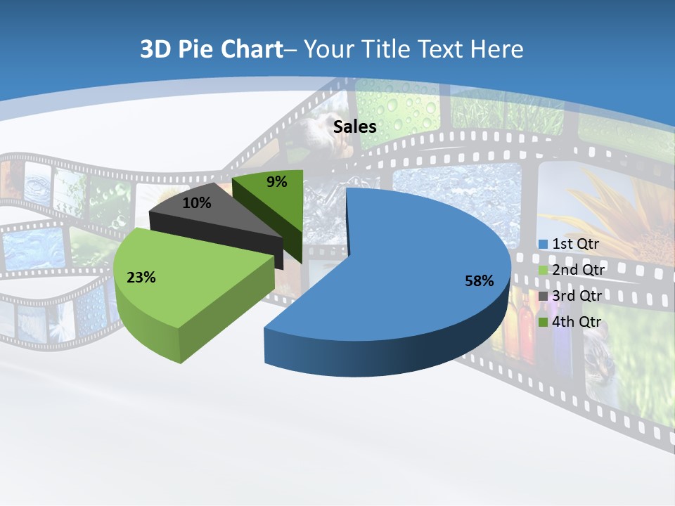 Track Screen Hollywood PowerPoint Template