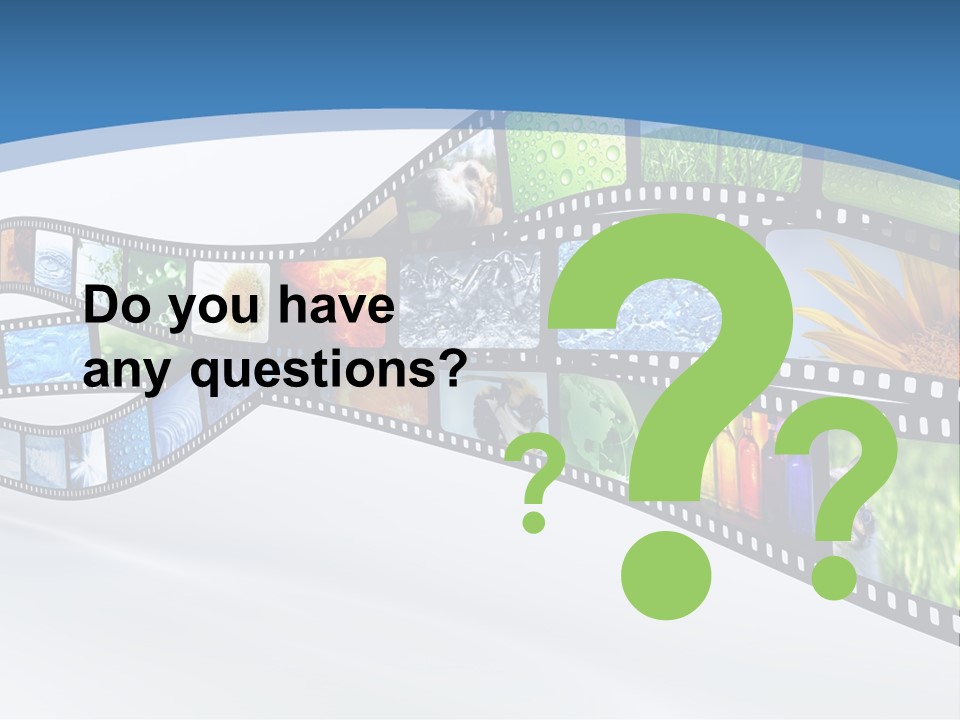 Track Screen Hollywood PowerPoint Template