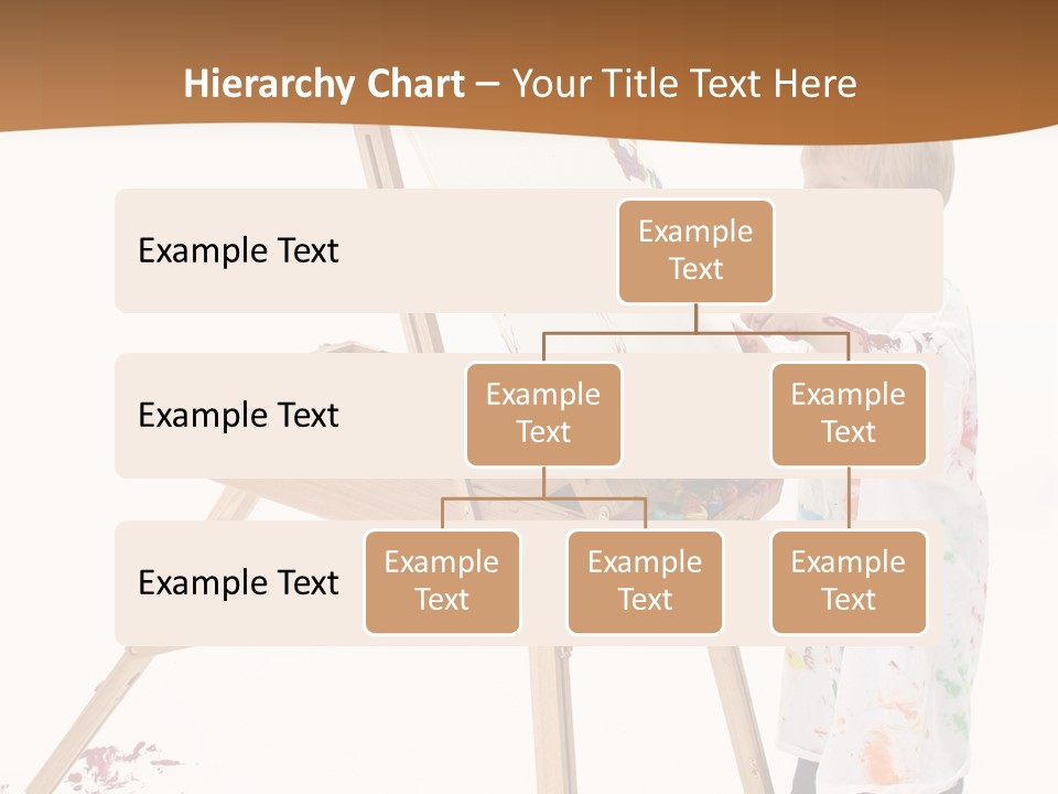 Mess Adorable Easel PowerPoint Template
