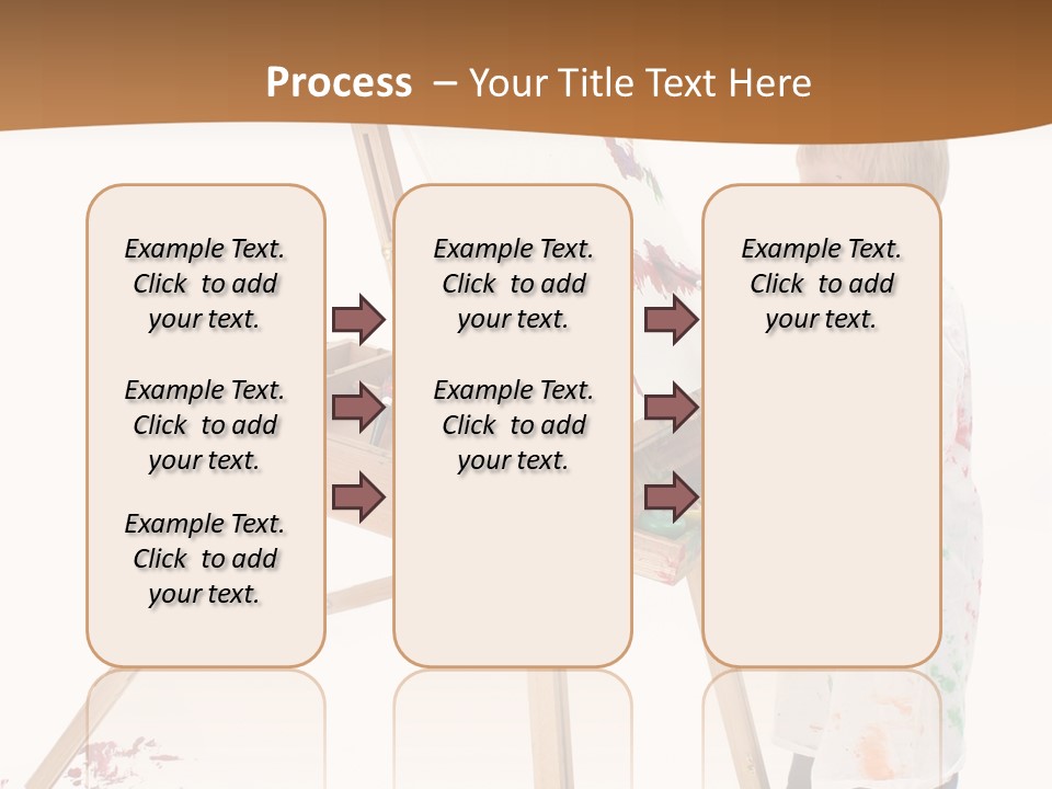 Mess Adorable Easel PowerPoint Template