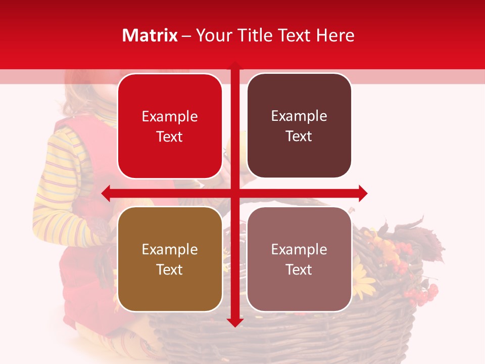 Hand Smile Flower PowerPoint Template