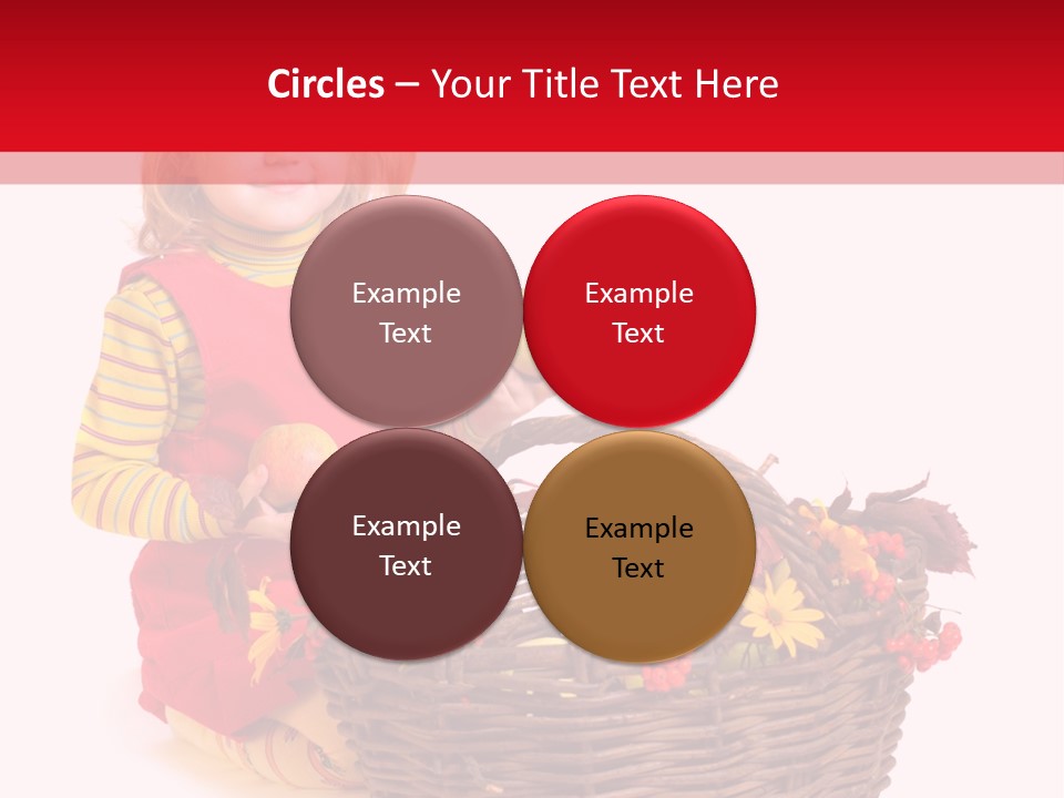 Hand Smile Flower PowerPoint Template