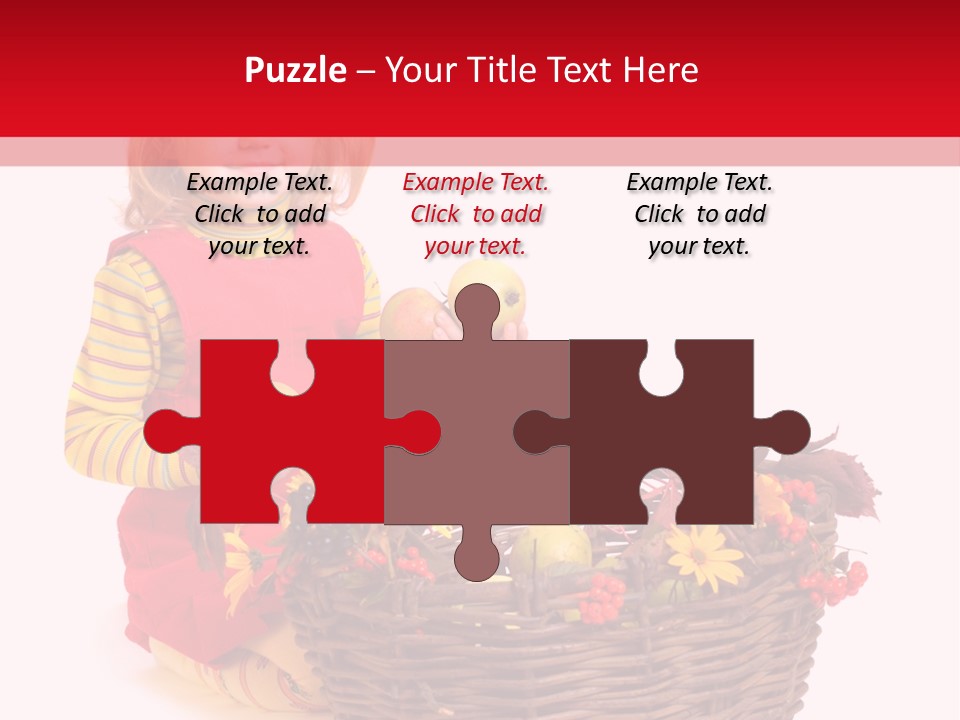 Hand Smile Flower PowerPoint Template