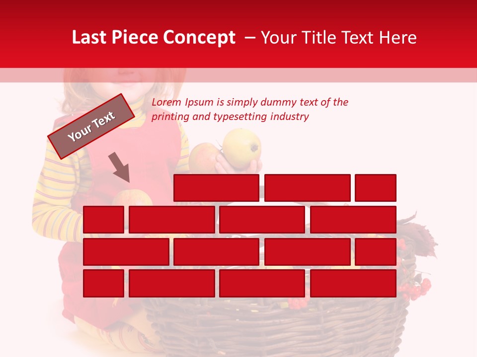 Hand Smile Flower PowerPoint Template