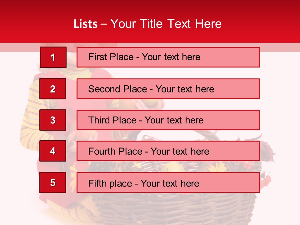 Hand Smile Flower PowerPoint Template