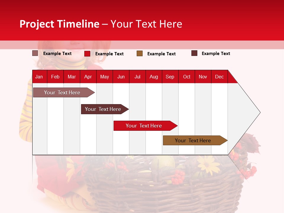 Hand Smile Flower PowerPoint Template
