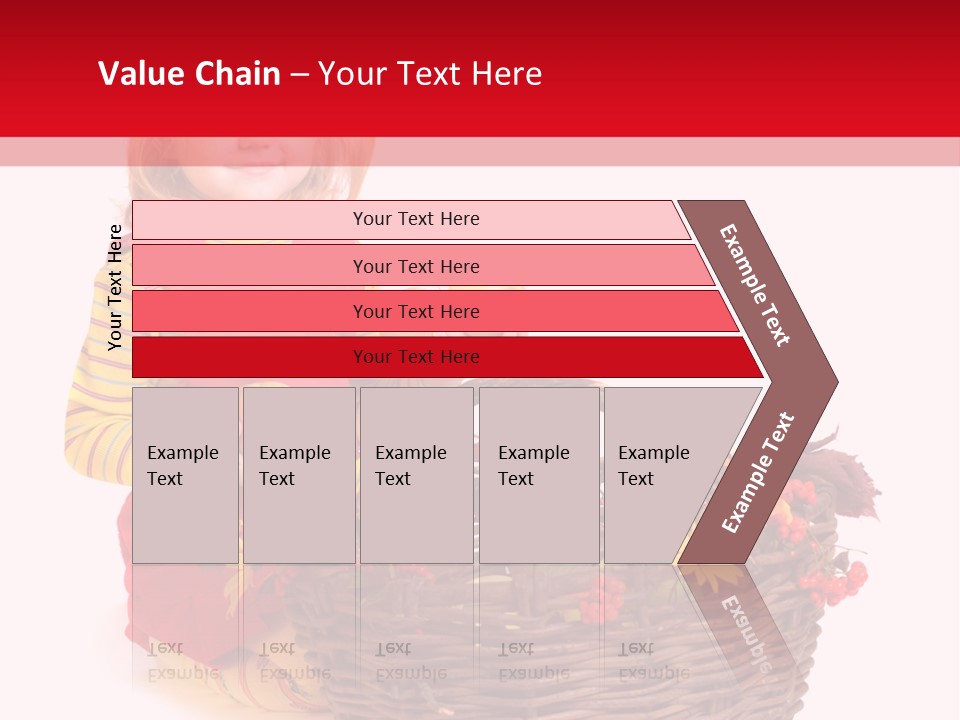 Hand Smile Flower PowerPoint Template