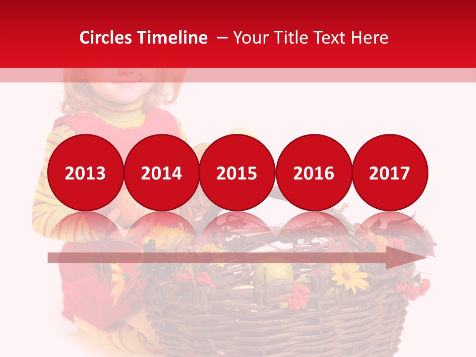 Hand Smile Flower PowerPoint Template