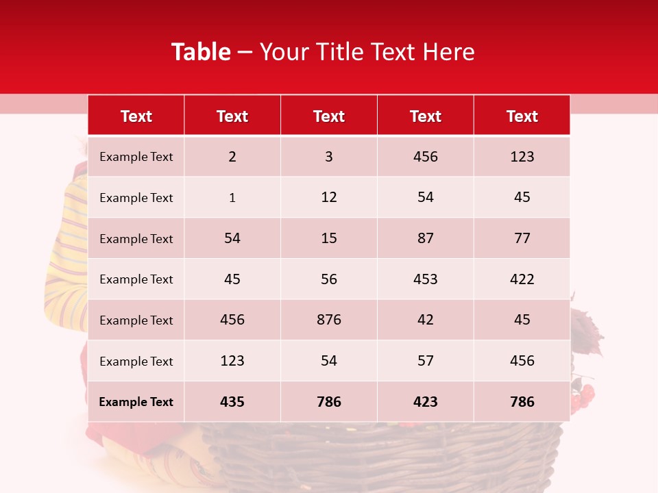 Hand Smile Flower PowerPoint Template