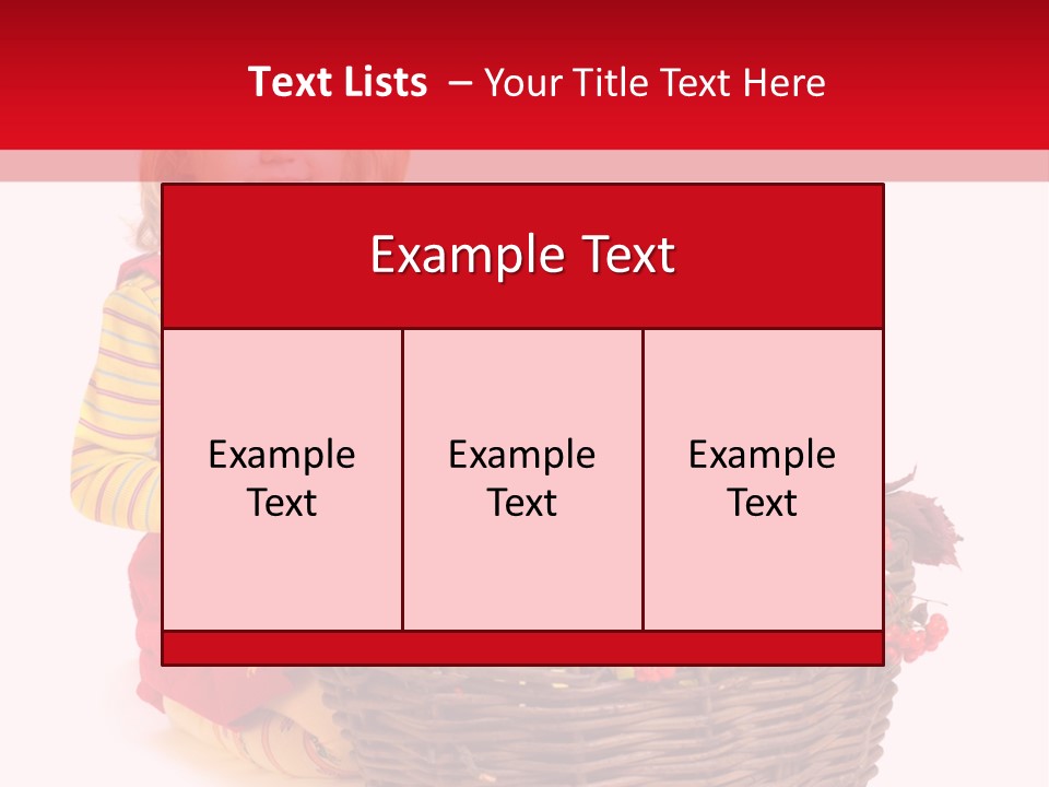 Hand Smile Flower PowerPoint Template