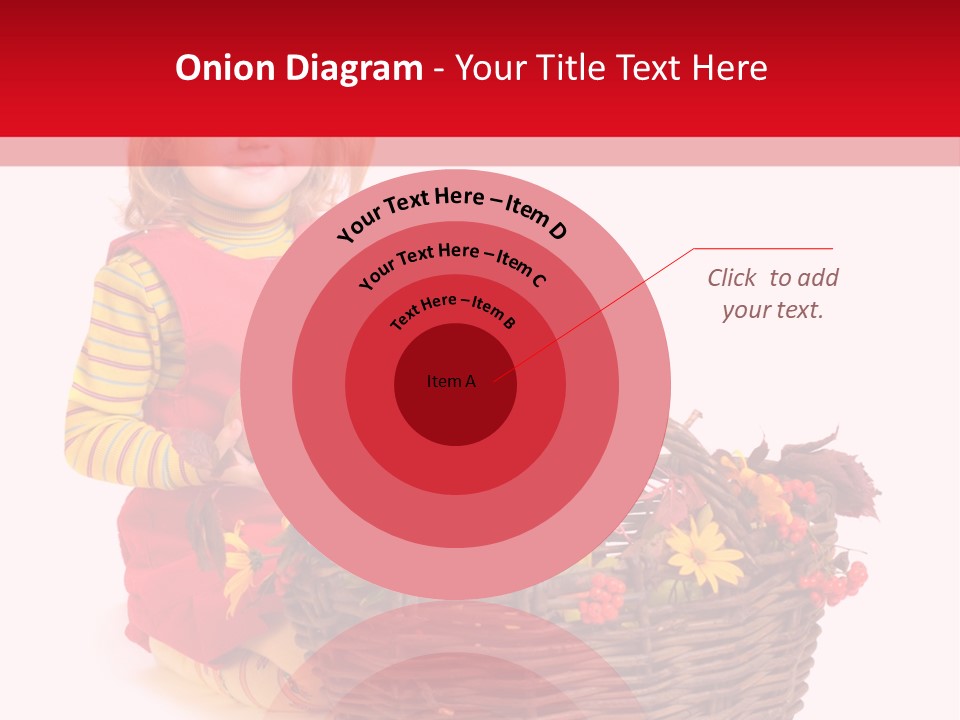 Hand Smile Flower PowerPoint Template