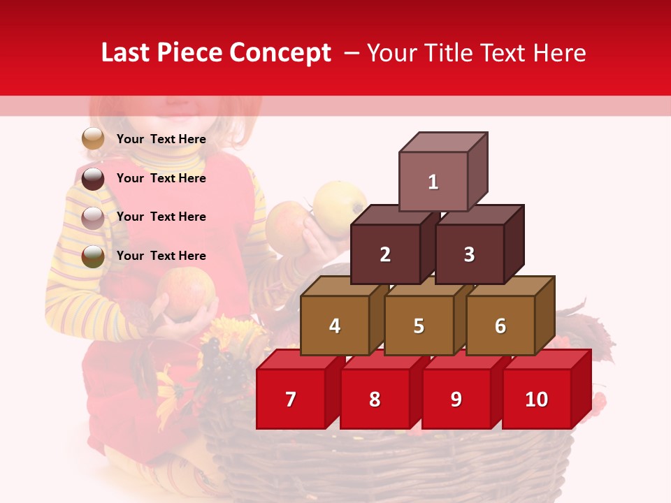 Hand Smile Flower PowerPoint Template