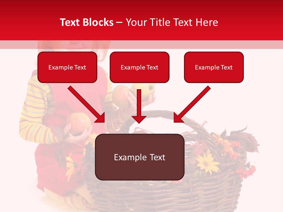 Hand Smile Flower PowerPoint Template