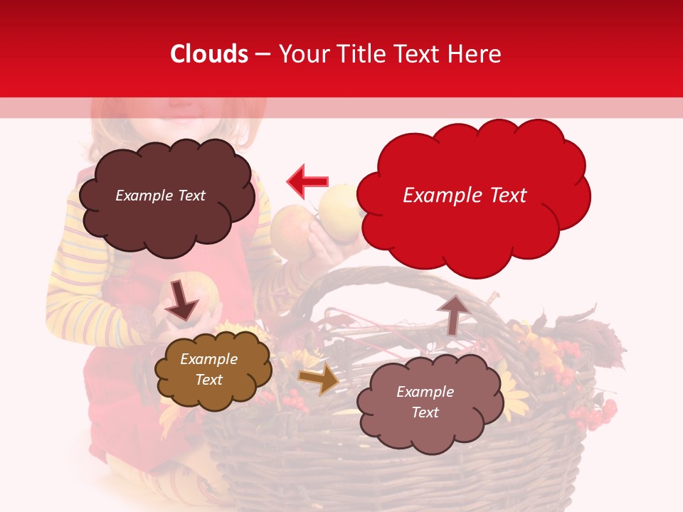Hand Smile Flower PowerPoint Template