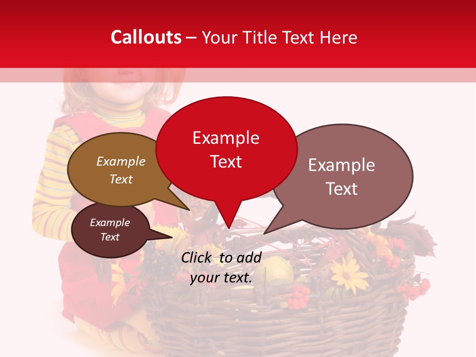 Hand Smile Flower PowerPoint Template