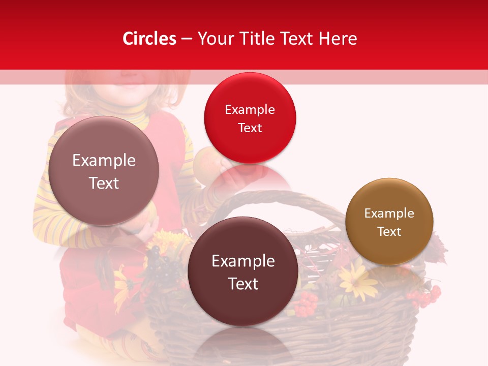 Hand Smile Flower PowerPoint Template