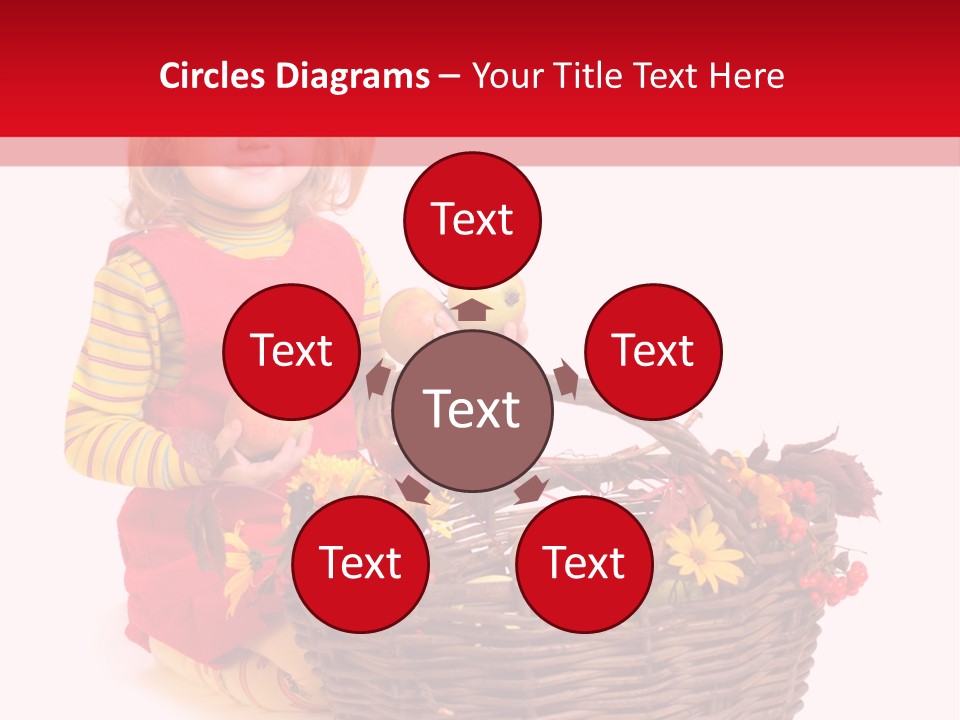 Hand Smile Flower PowerPoint Template