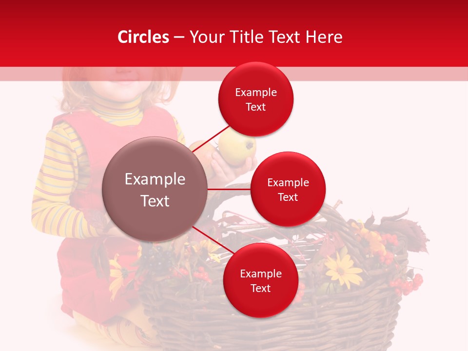 Hand Smile Flower PowerPoint Template