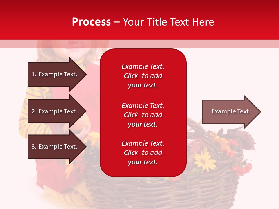 Hand Smile Flower PowerPoint Template