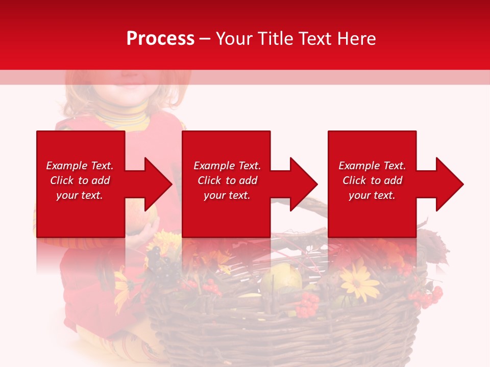 Hand Smile Flower PowerPoint Template